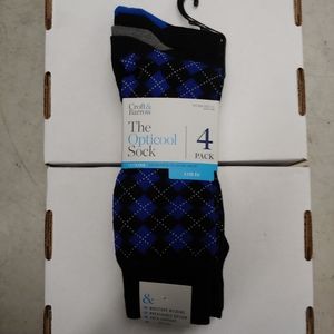 Croft and Borrow 4 pack Dress Socks